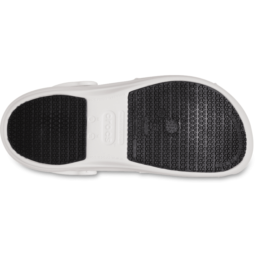 White Bistro Work Clog - Bottom - Crocs PFD