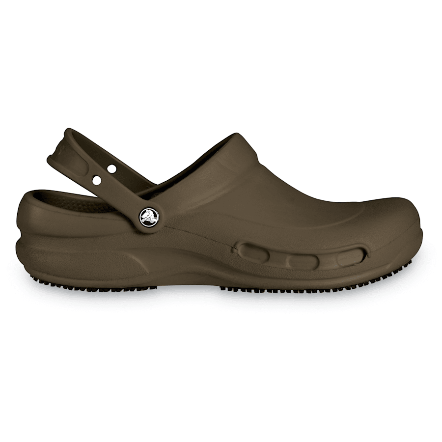 Chocolate Bistro Work Clog - Side - Crocs PFD