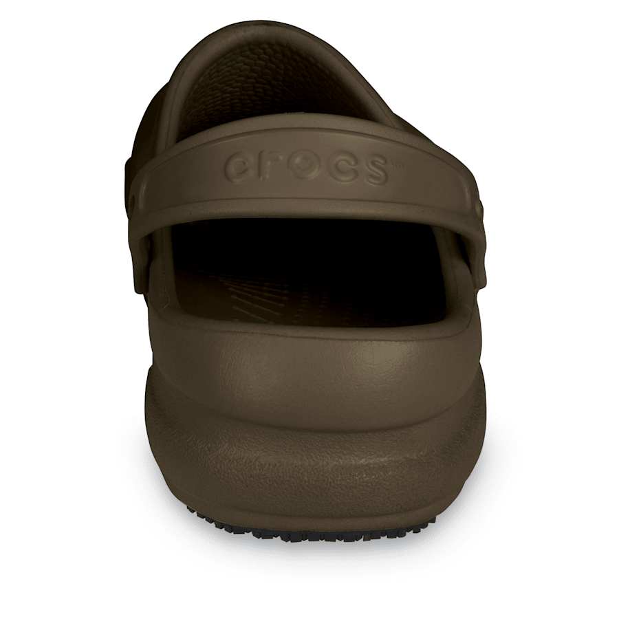 Chocolate Bistro Work Clog - Back - Crocs PFD