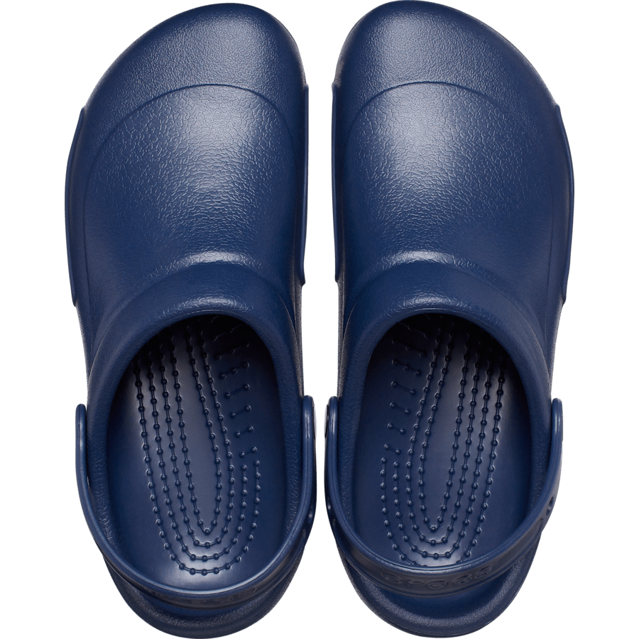 Navy Bistro Work Clog - Top - Crocs PFD