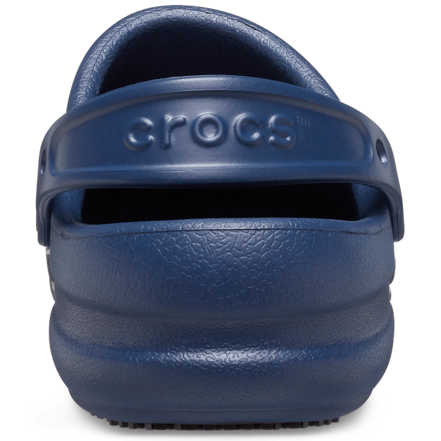 Navy Bistro Work Clog - Back - Crocs PFD