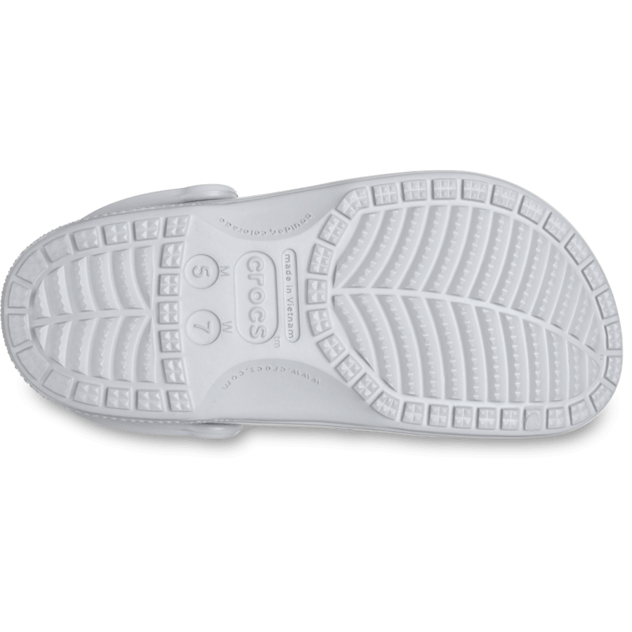 Light Grey Baya Clog - Bottom - Crocs