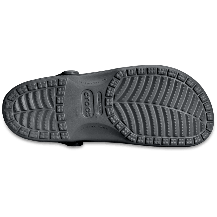 Graphite Baya Clog - Bottom - Crocs