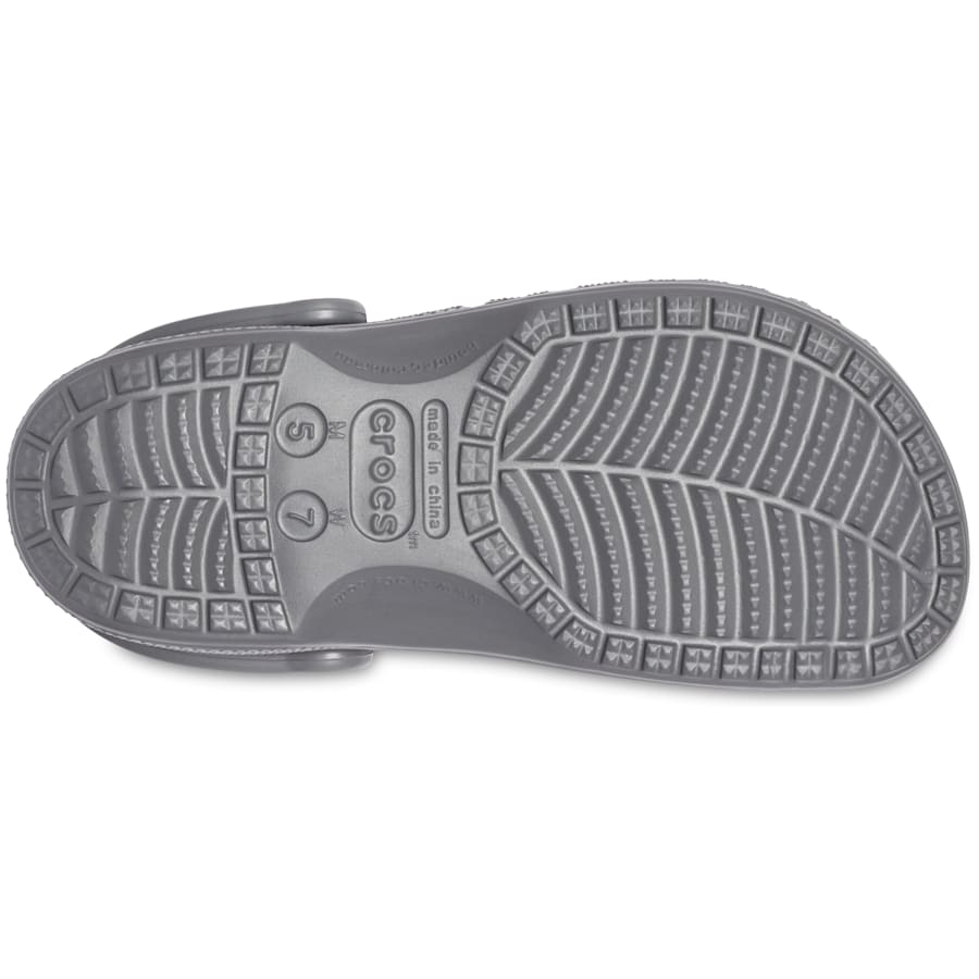 Slate Grey Baya Clog - Bottom - Crocs