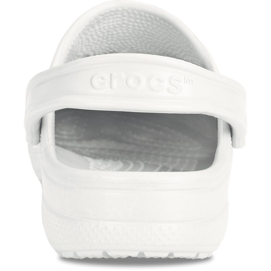 White Baya Clog - Back - Crocs