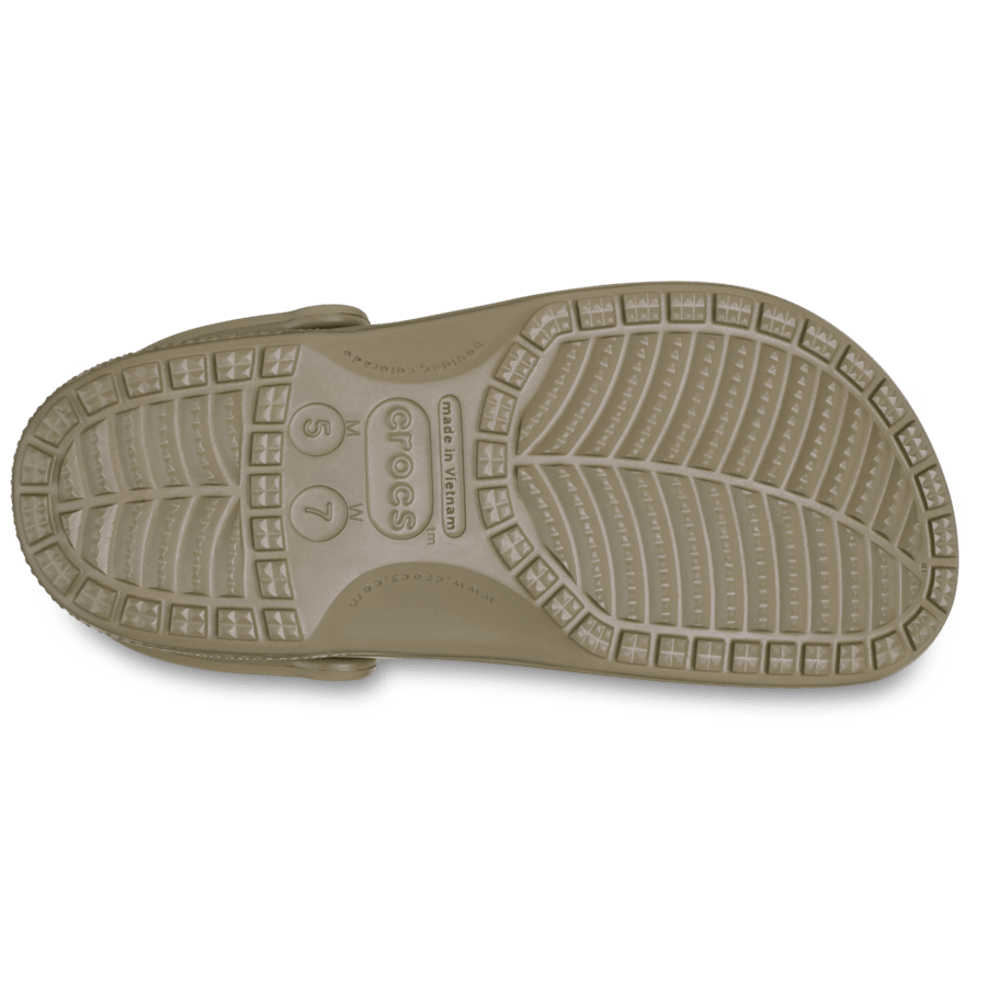 Khaki Baya Clog - Bottom - Crocs