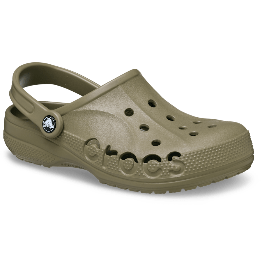Khaki Baya Clog - Angle - Crocs