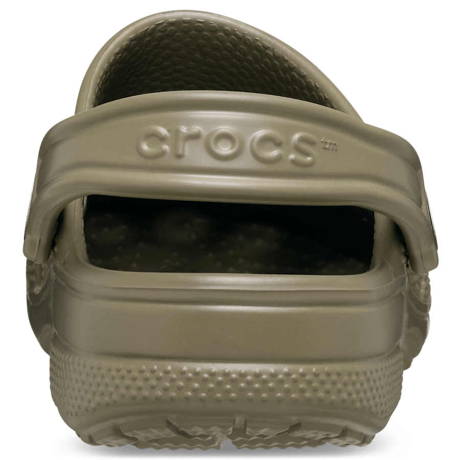 Khaki Baya Clog - Back - Crocs