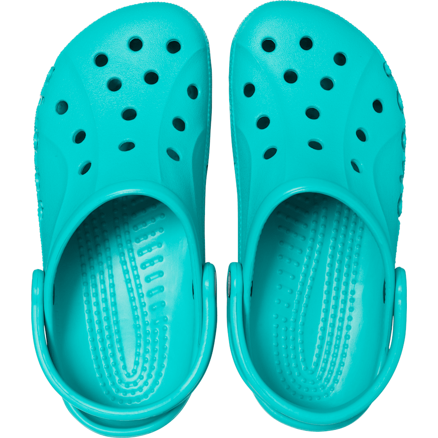 Tropical Teal Baya Clog - Custom Angle - Crocs
