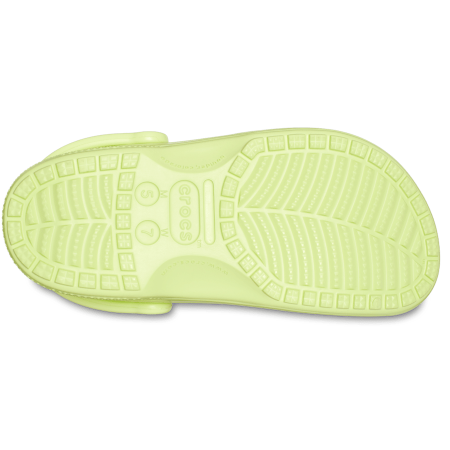 Lime Zest Baya Clog - Bottom - Crocs