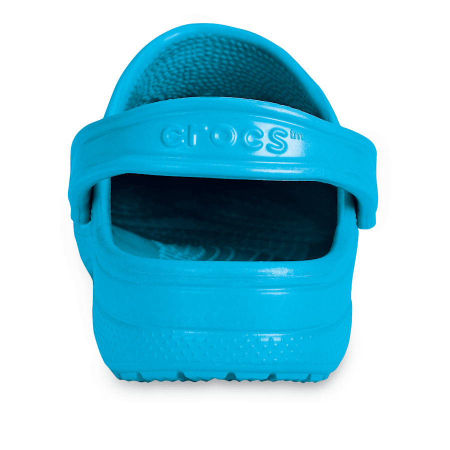 Electric Blue Baya Clog - Back - Crocs