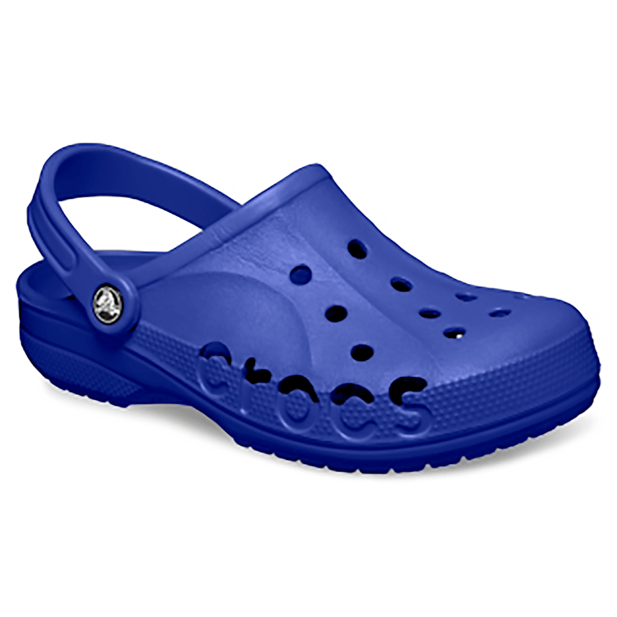 Cerulean Blue Baya Clog - Angle - Crocs