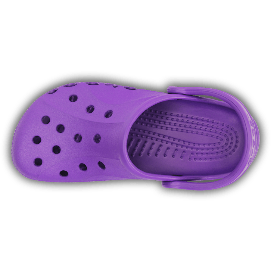Neon Purple Baya Clog - Top - Crocs