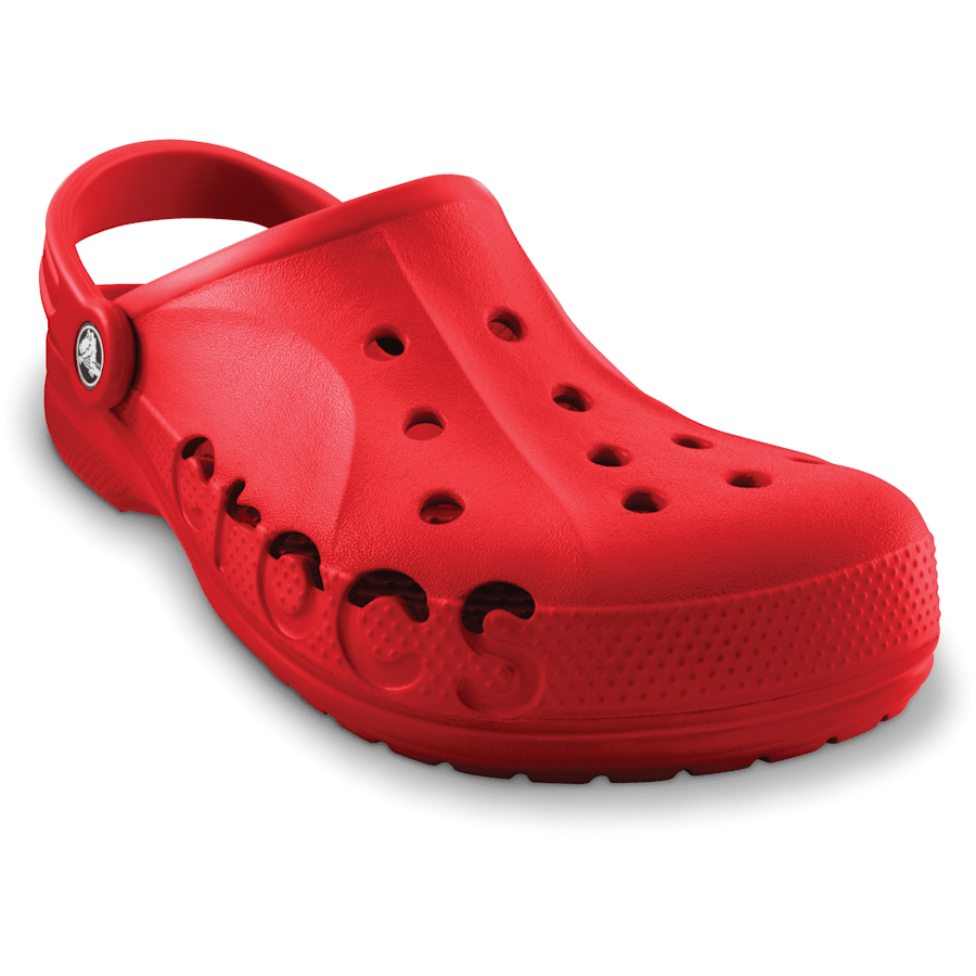 Red Baya Clog - Angle - Crocs