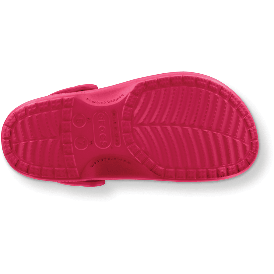 Raspberry Baya Clog - Bottom - Crocs