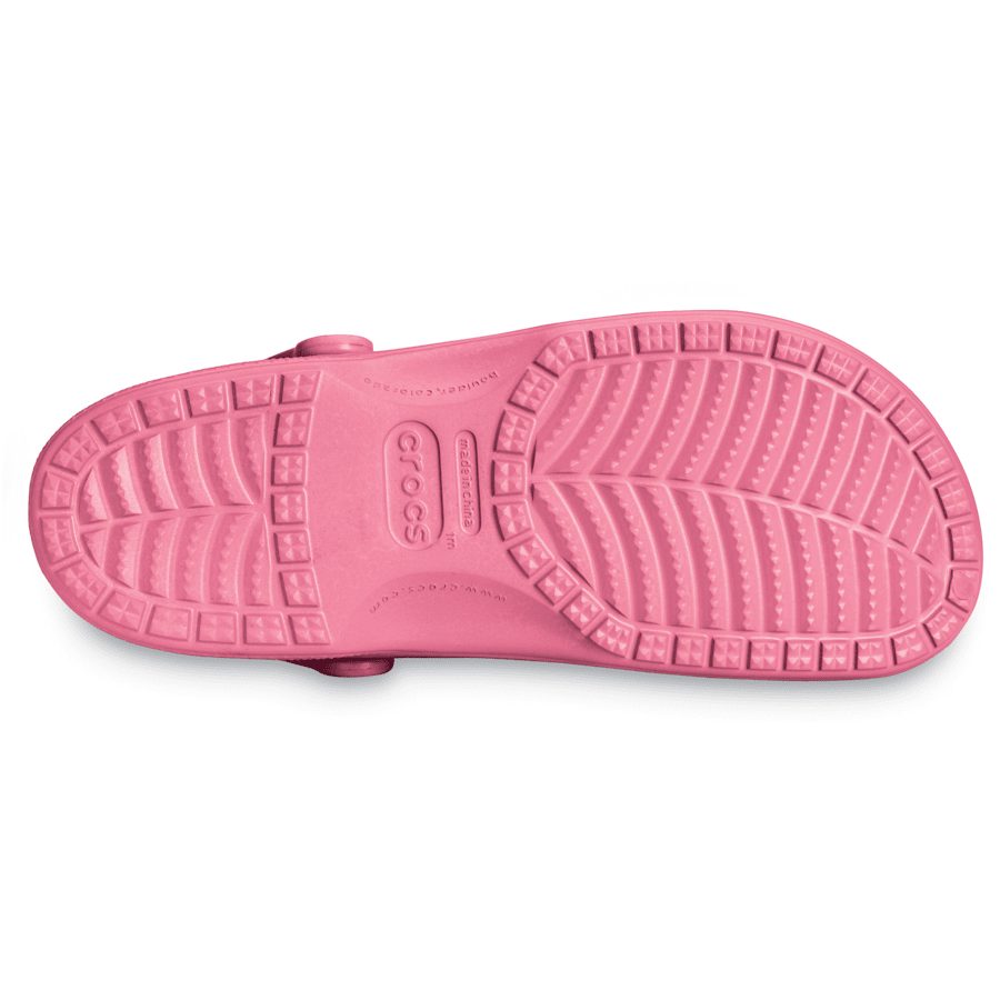 Hot Pink Baya Clog - Bottom - Crocs