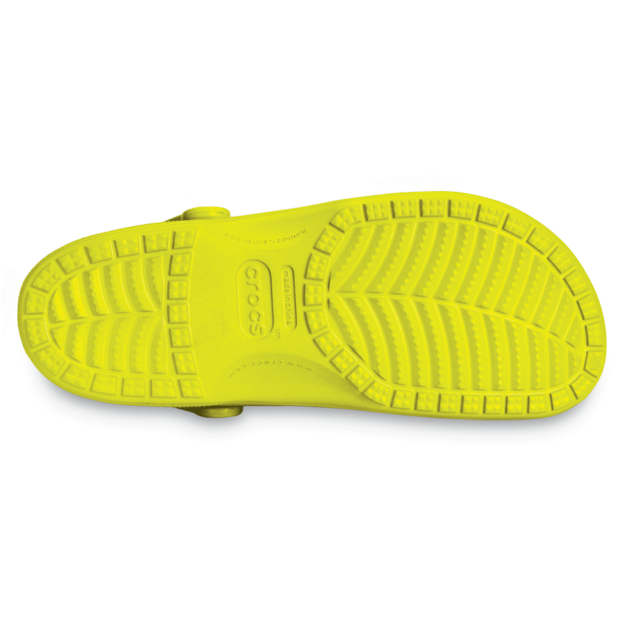 Yellow Baya Clog - Bottom - Crocs
