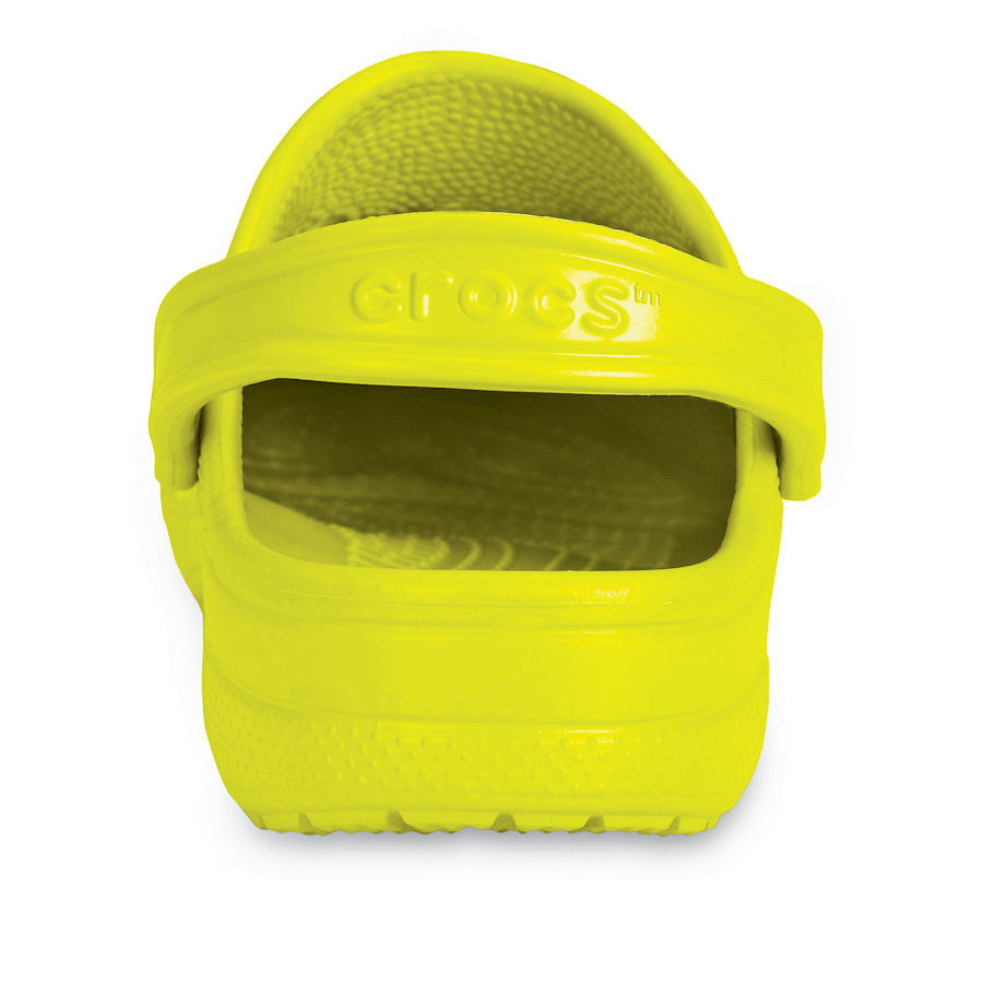 Yellow Baya Clog - Back - Crocs