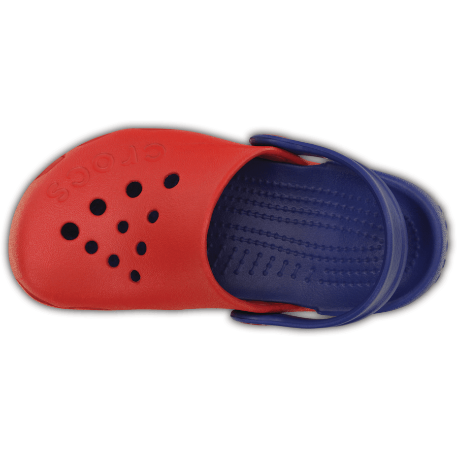 Pepper / Cerulean Blue Kids’ Electro Clog - Top - Crocs