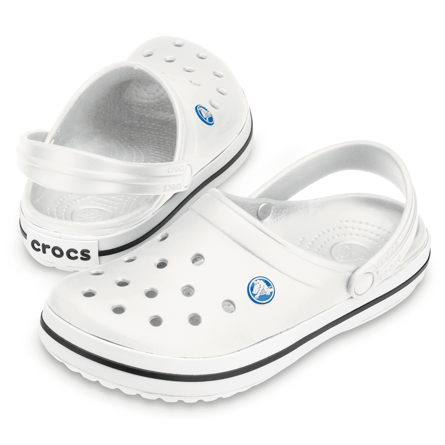 White Crocband™ Clog - Pair - Crocs