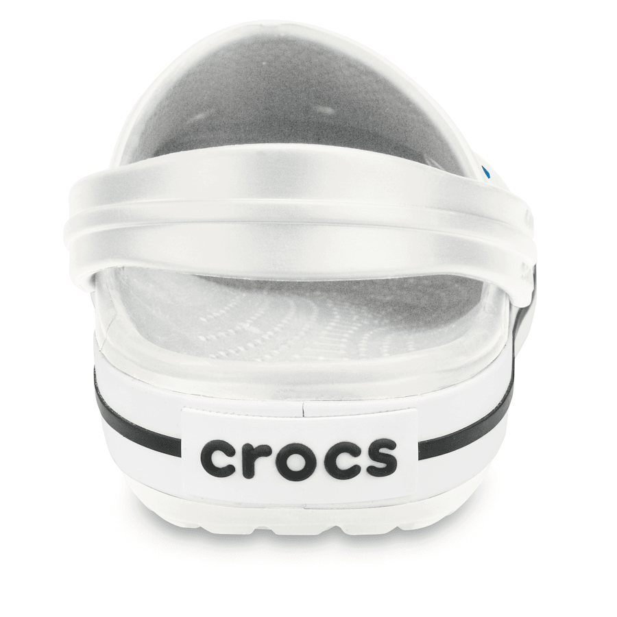White Crocband™ Clog - Back - Crocs