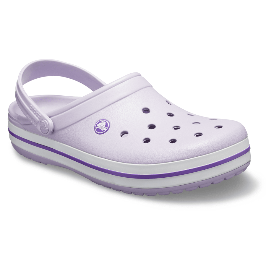 Lavender / Purple Crocband™ Clog - Angle - Crocs