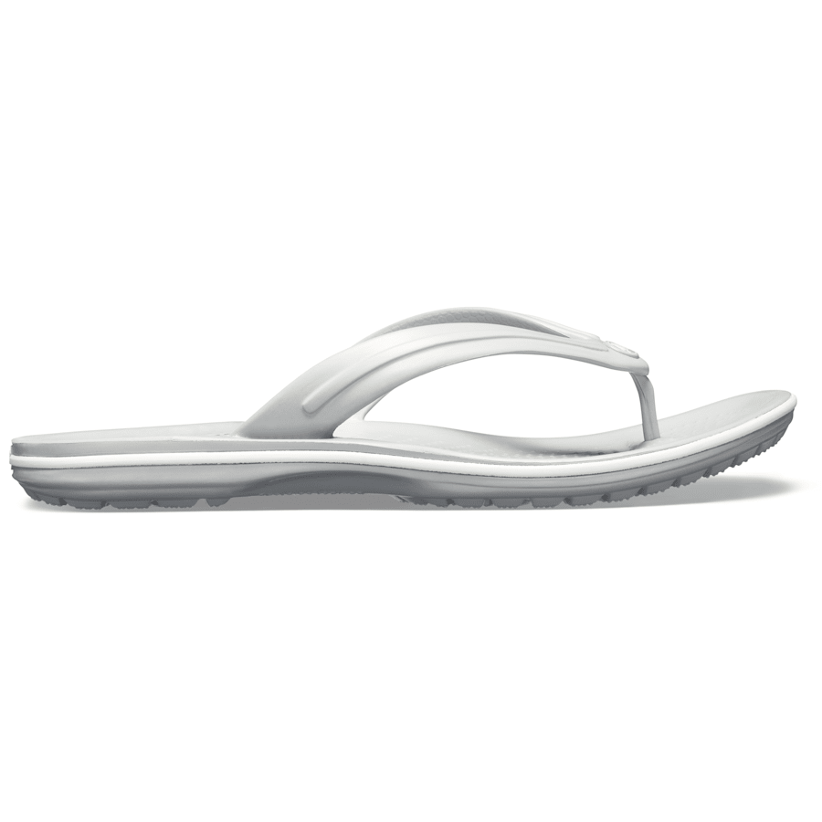 Light Grey / White Crocband™ Flip - Side - Crocs