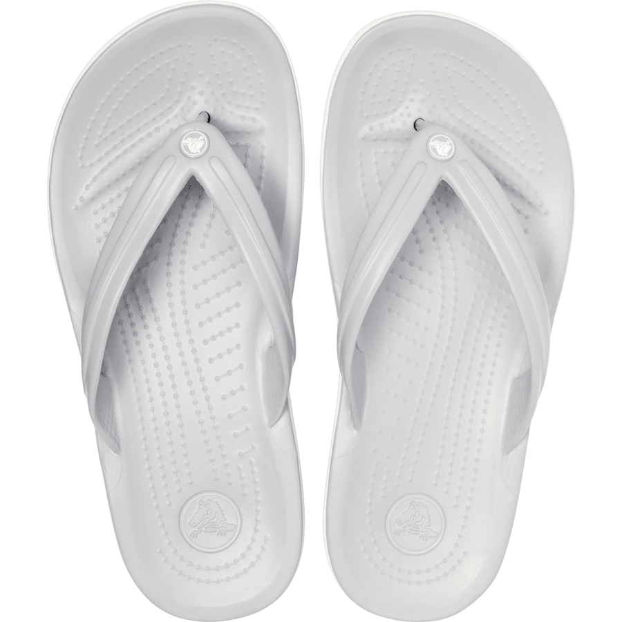Light Grey / White Crocband™ Flip - Top - Crocs