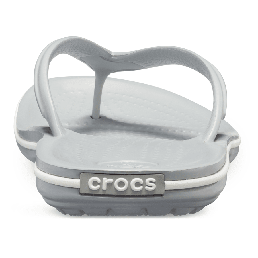Light Grey / White Crocband™ Flip - Back - Crocs