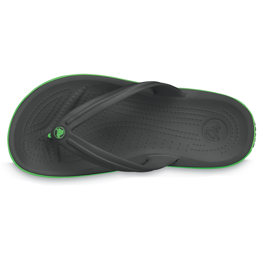 Black / Lime Crocband™ Flip - Top - Crocs