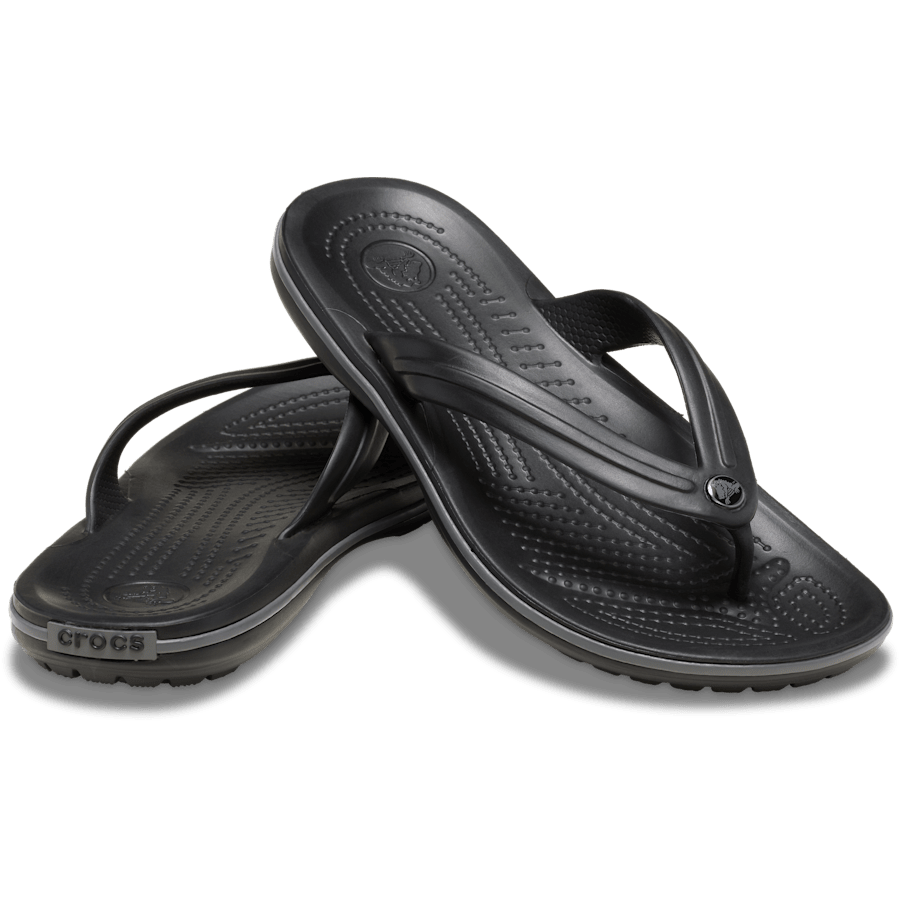 Black/Slate Grey Crocband™ Flip - Pair - Crocs