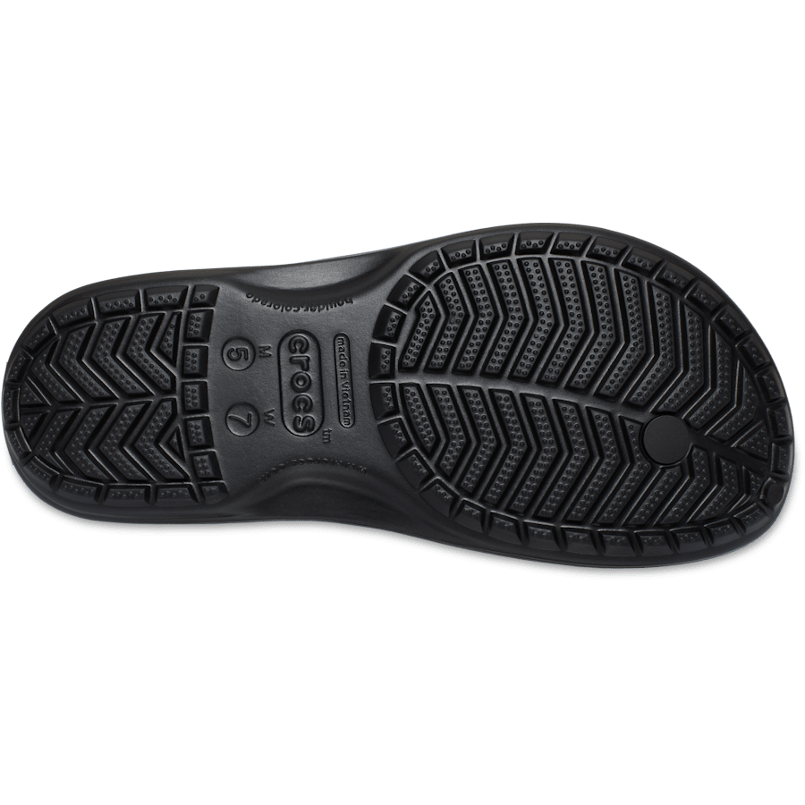 Black/Slate Grey Crocband™ Flip - Bottom - Crocs