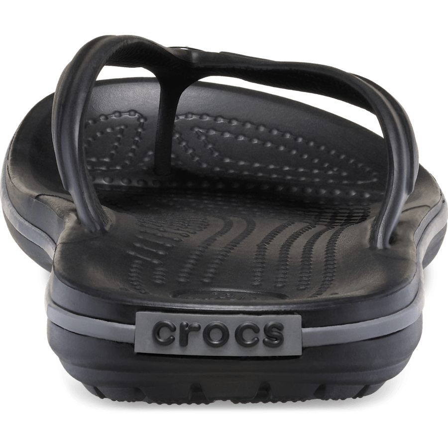 Black/Slate Grey Crocband™ Flip - Back - Crocs