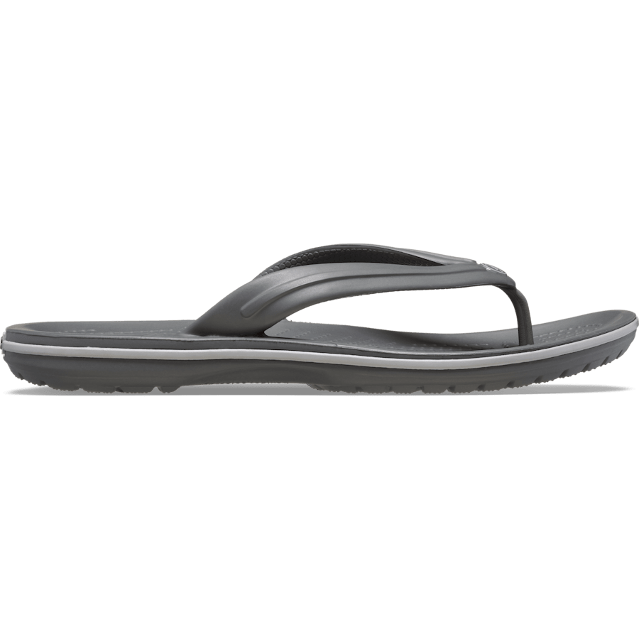 Slate Grey/Smoke Crocband™ Flip - Côté - Crocs