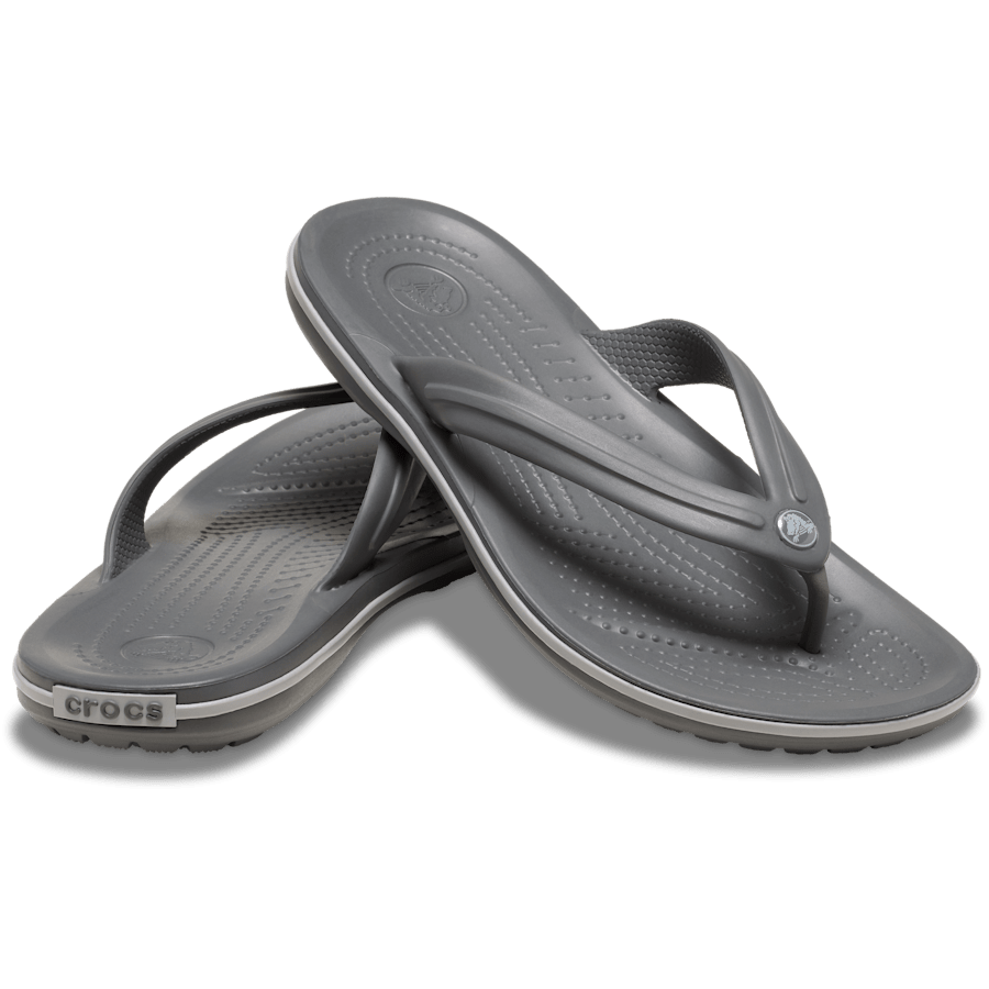 Slate Grey/Smoke Crocband™ Flip - Paire - Crocs