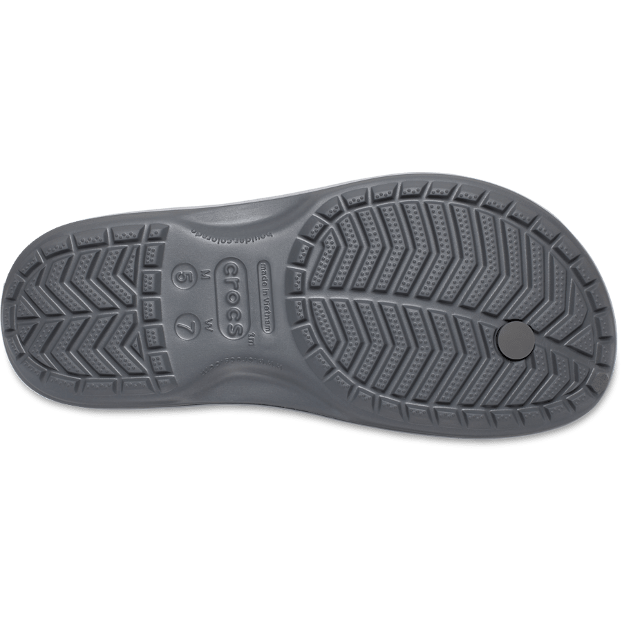 Slate Grey/Smoke Crocband™ Flip - Dessous - Crocs