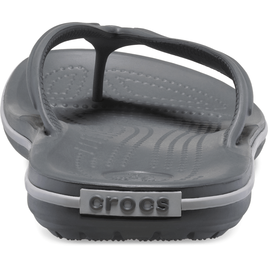 Slate Grey/Smoke Crocband™ Flip - En arrière - Crocs