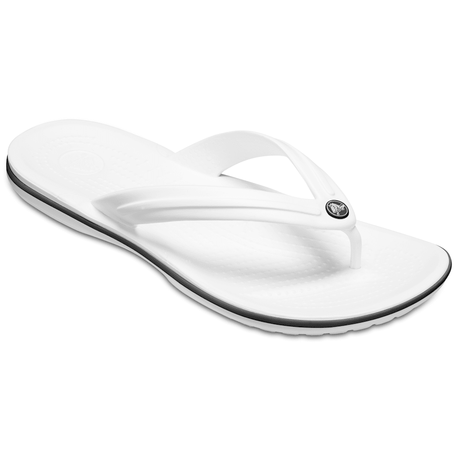 White Crocband™ Flip - Angle - Crocs