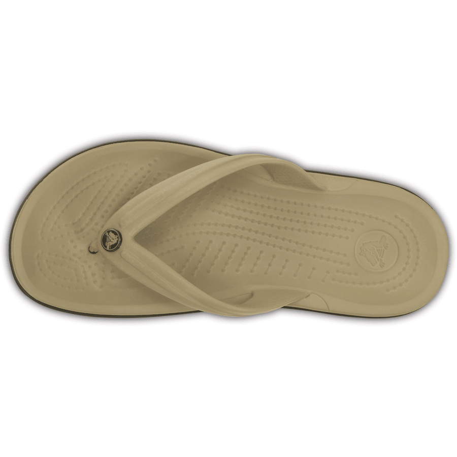 Tumbleweed / Espresso Crocband™ Flip - Top - Crocs