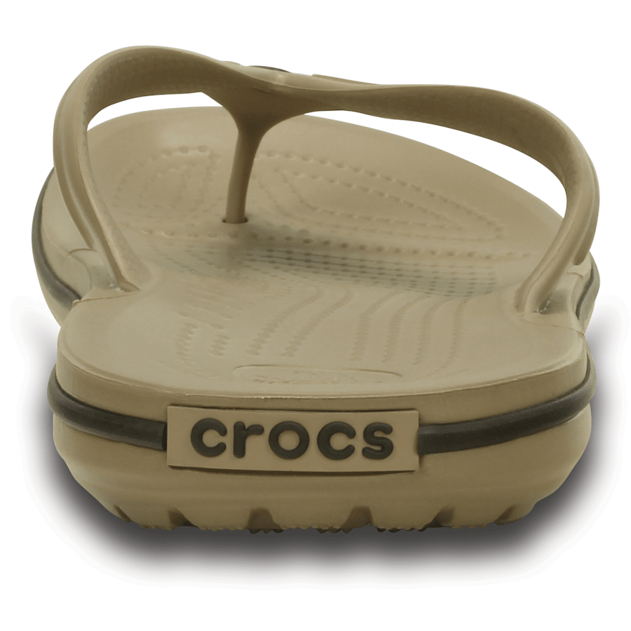 Tumbleweed / Espresso Crocband™ Flip - Back - Crocs
