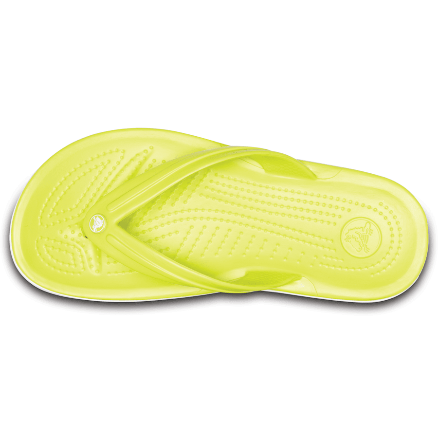 Tennis Ball Green/White Crocband™ Flip - Top - Crocs