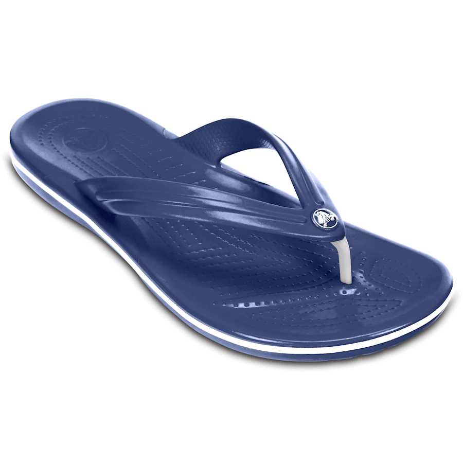 Navy Crocband™ Flip - Angle - Crocs