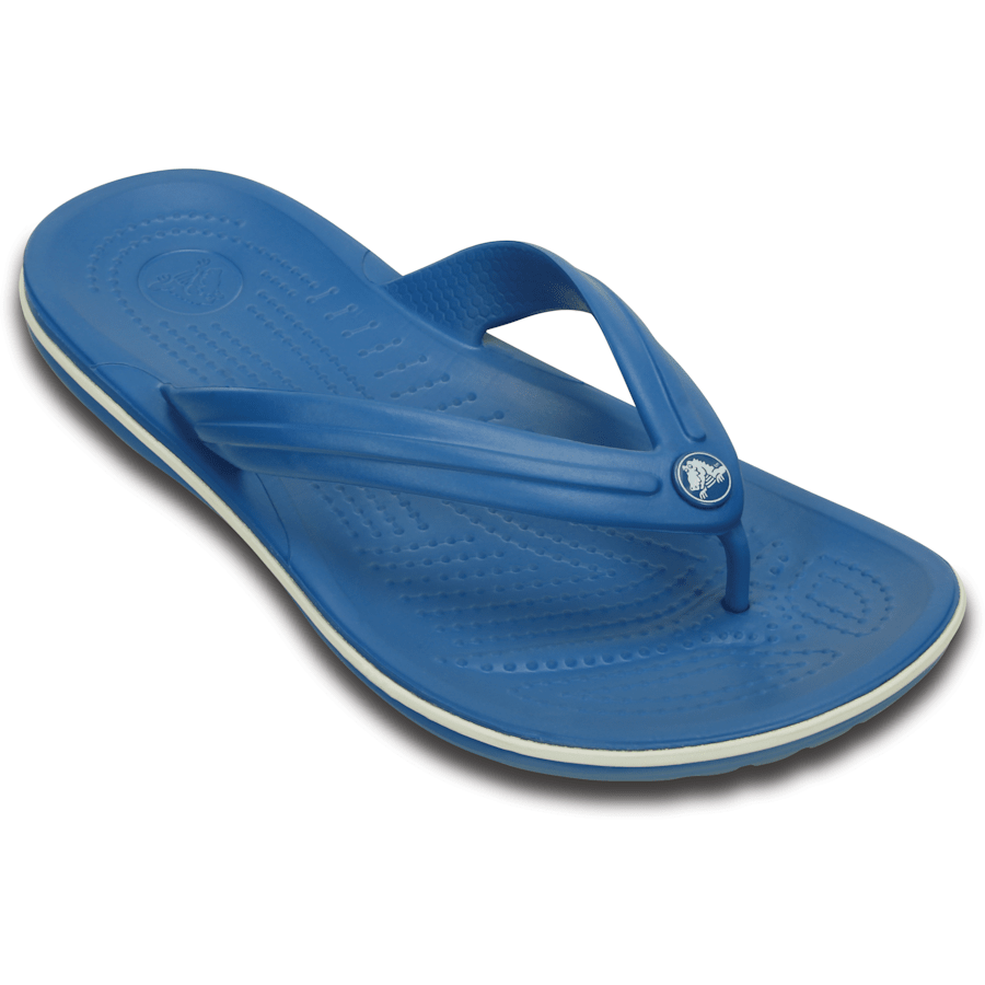 Ultramarine / White Crocband™ Flip - Angle - Crocs