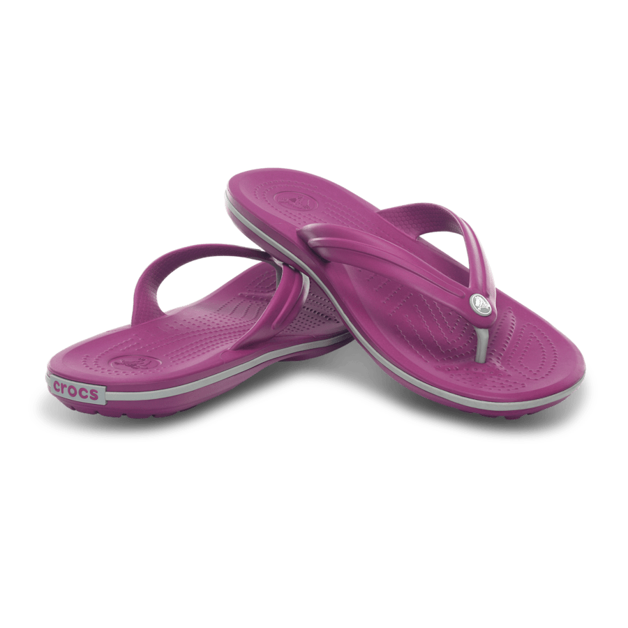 Viola / Light Grey Crocband™ Flip - Pair - Crocs