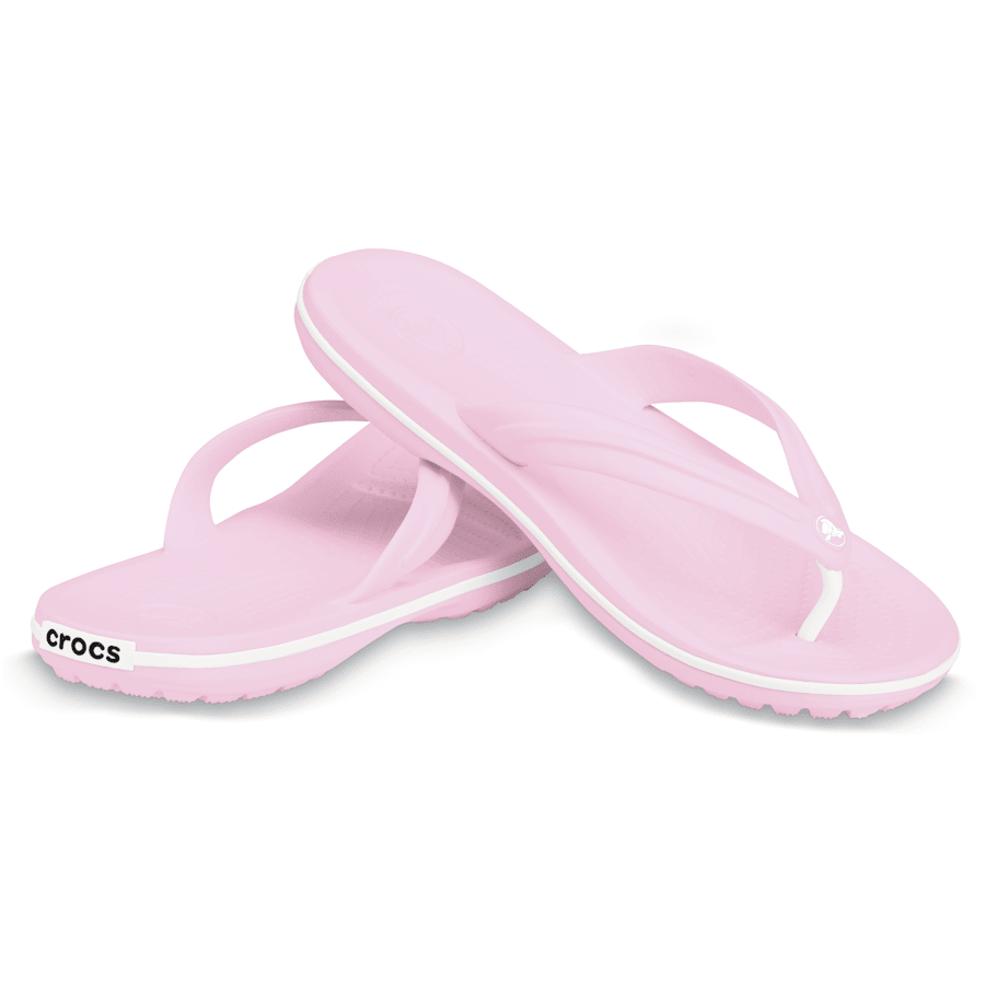 Bubble Gum Crocband™ Flip - Pair - Crocs