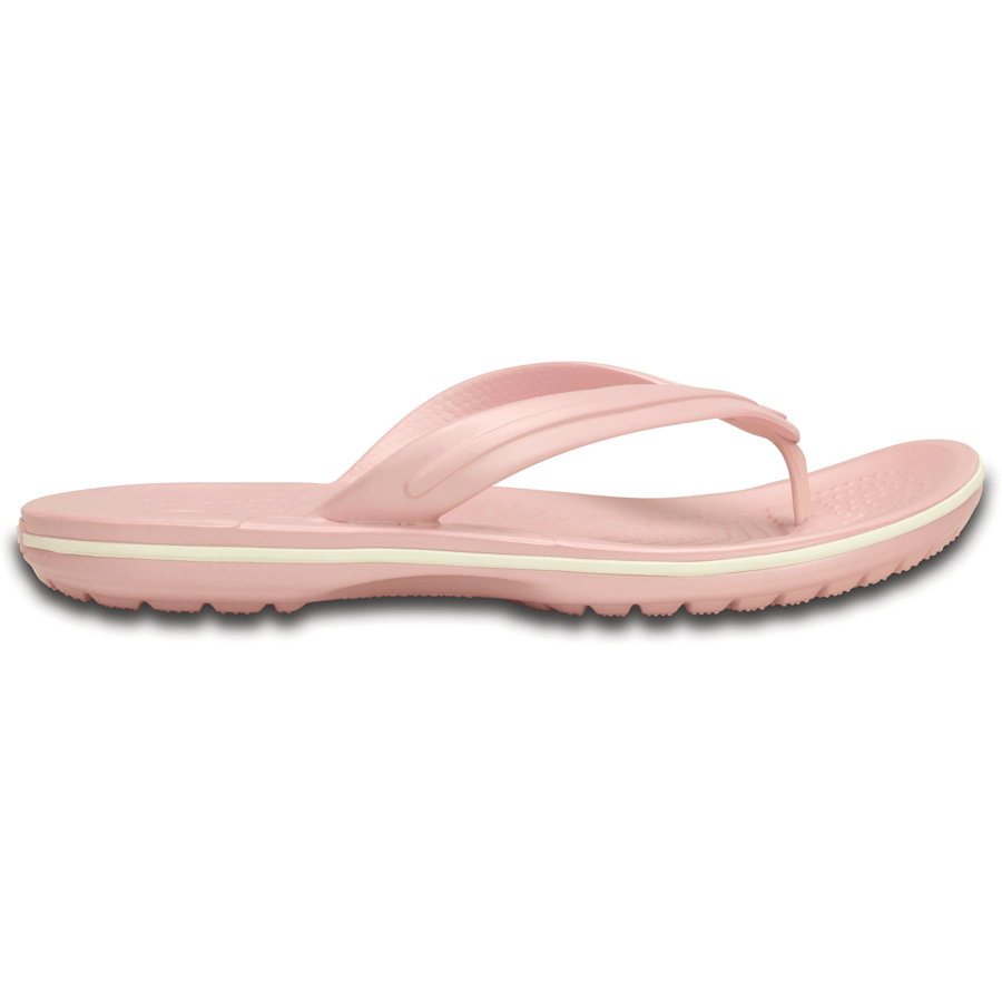 Pearl Pink / White Crocband™ Flip - Side - Crocs