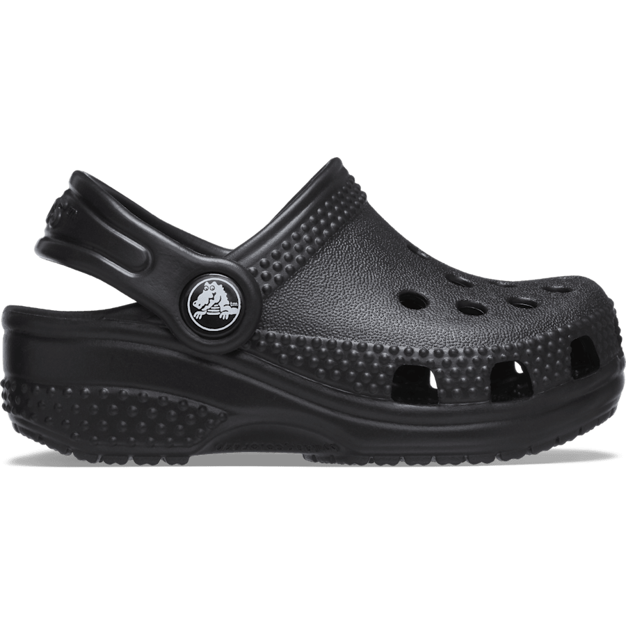 Black Infant Crocs Littles™ Clog - Side - Crocs