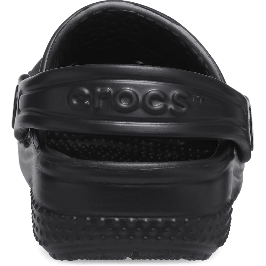 Black Infant Crocs Littles™ Clog - Back - Crocs