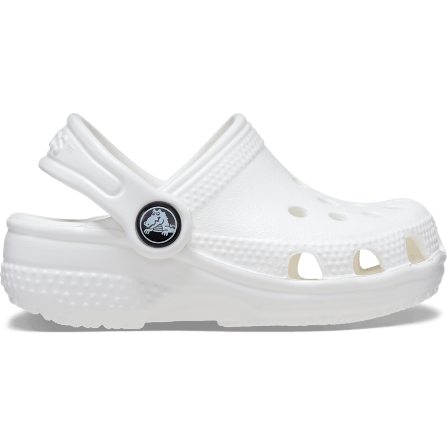 White Infant Crocs Littles™ Clog - Side - Crocs