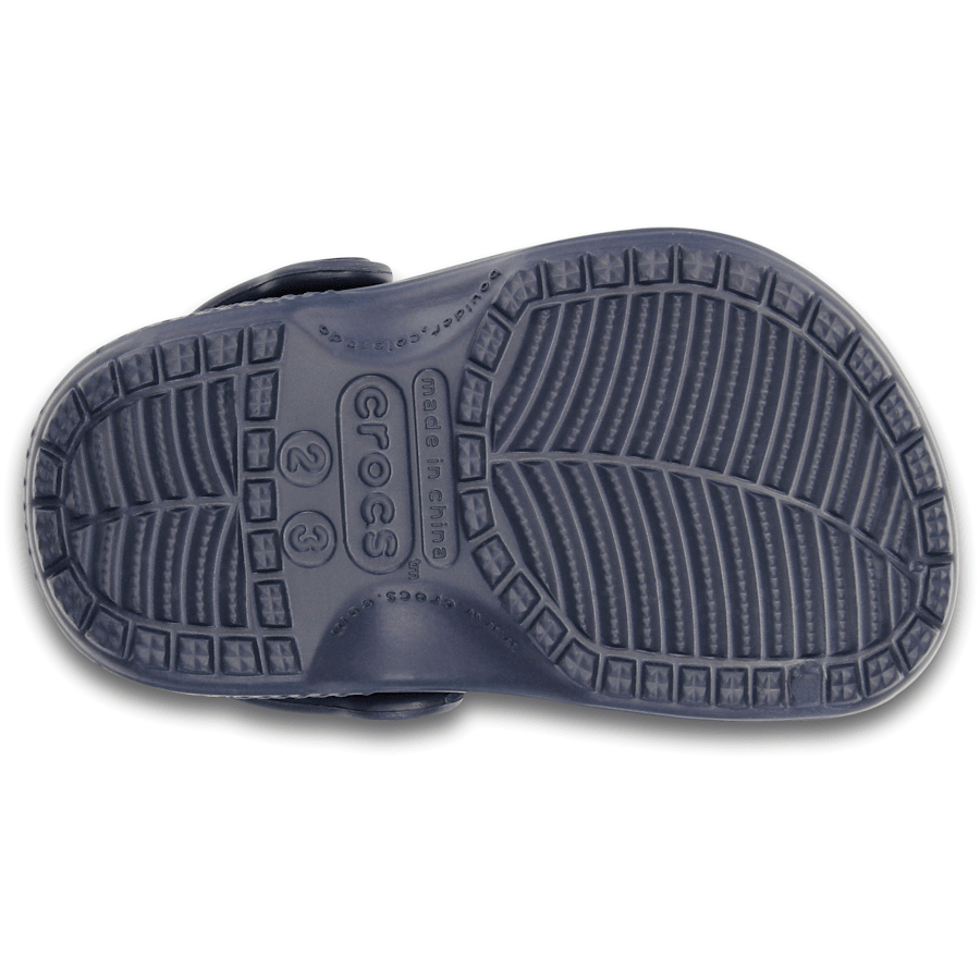 Navy Infant Crocs Littles™ Clog - Custom Angle - Crocs